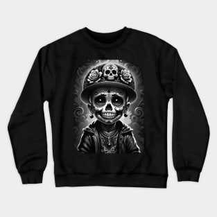 Spooky Kidz  - Dia De Los Muertos Crewneck Sweatshirt